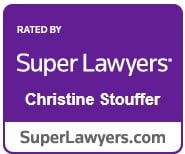 Rated By Super Lawyers | Christine Stouffer | SuperLawyers.com